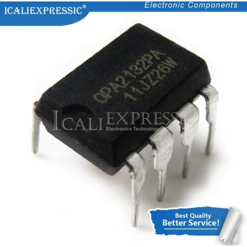 5PCS OPA2132PA OPA2132 2132PA DIP8 In Stock