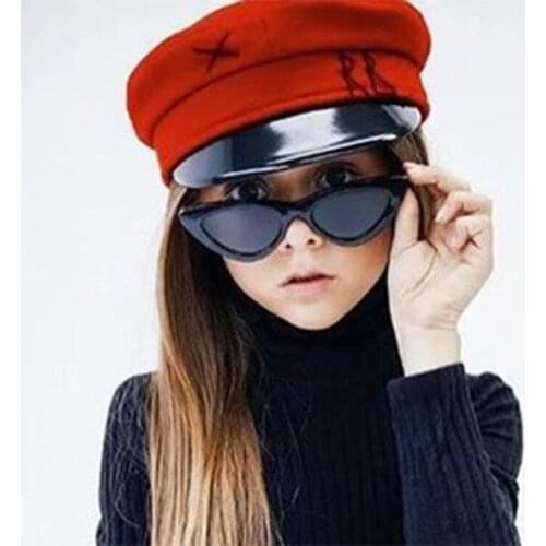 2020 Cat Eye Retro Traditional Fashion Childrens Sunglasses The Girls Kids The New Sun Glasses Recreational Style Uv400