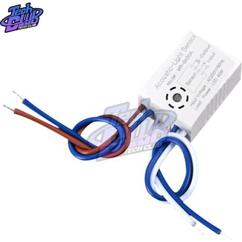 MR-SK50A Module 220V Detector Sound Voice Sensor Intelligent Auto On Off Light smart Switch for Corridor Bath Warehouse Stair