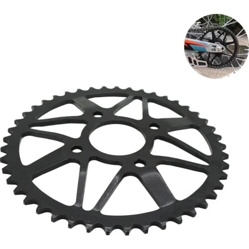 Motorcycle gear rear sprocket transmission wheel will be for KAYO K2 T2 520-45T off-road racing