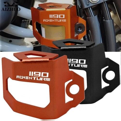 1190 1050 1290 Adventure Motorcycle CNC Rear Brake Fluid Reservoir Guard Cover Protect For 1190Adventure 2013-2016 2014 2015