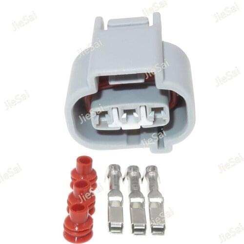 3 Pin Automotive Speed Sensor Plug Waterproof Cable Connector For Toyota