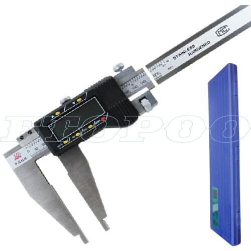 0-500mm Heavy duty Digital Caliper 500mm 20inch Electronic Vernier caliper measuring tool gauge with nib jaws paquimetro digital