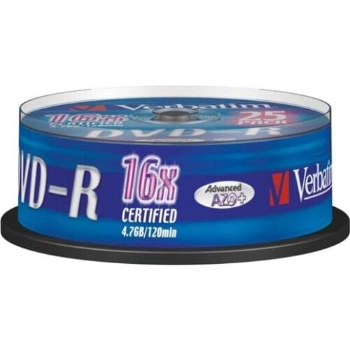 DVD-R Verbatim 43522 16x 25 pcs