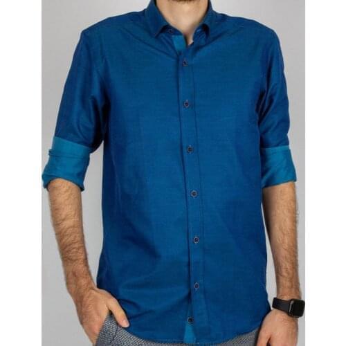 100% Cotton Elegance Yarn SlimFit Casual Shirts for Fancy Looking With Comfortable and Relax Moves Carlo Potti Sport Shirts