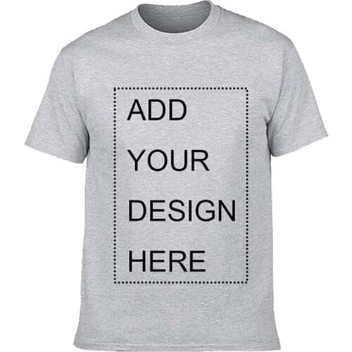 Gildan Mens Summer T-Shirt Men Short 100% Cotton Custom Men Women DIY Your OWN Design Print Original Design High Quality Tshirt