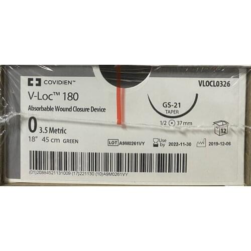 Covidien Barbed Wire VLOCL0326 Covidien Barbed Wire VLOCL0326