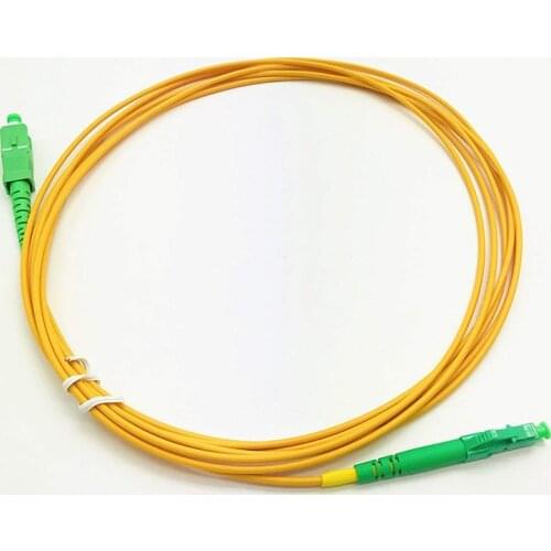LC/APC To SC/APC OS2 Simplex Single Mode 9/125 Patch Cord