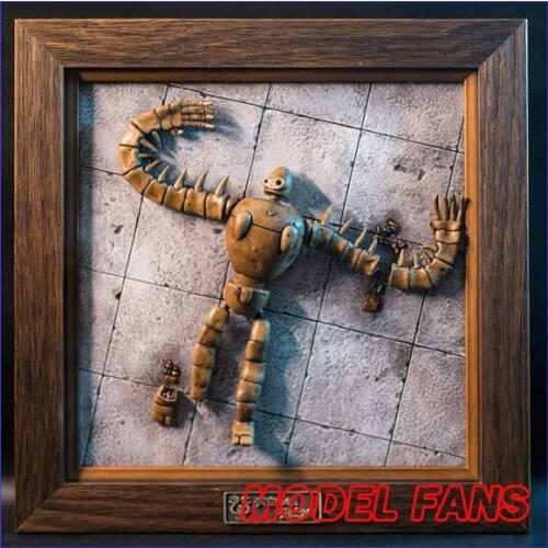 MODEL FANS INSTOCK LAPUTA STUDIO Castle in the Sky gk resin Photo frame work of art for collection