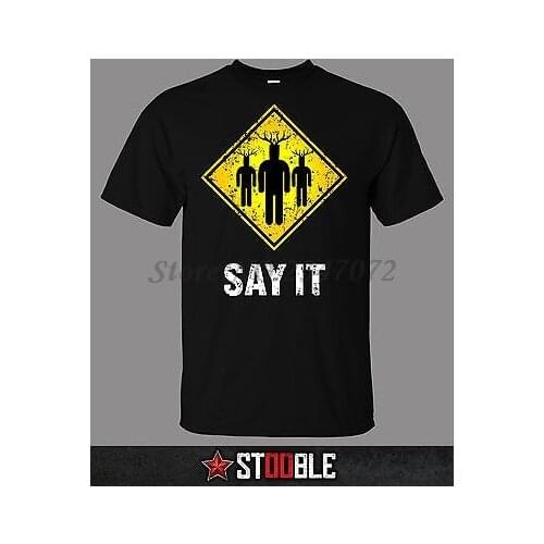 Monty Python Knights Who Say Ni MEN T-Shirt fashion summer brand tee shirt male top tees better quality