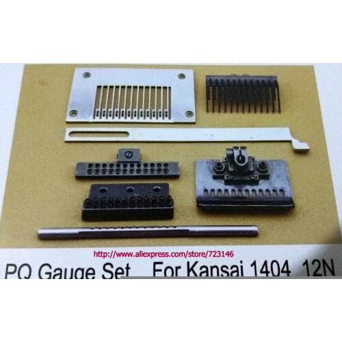 PQ GAUGE SET for kansai 1404 12N 12NDUSTRIAL SEWING MACHINE