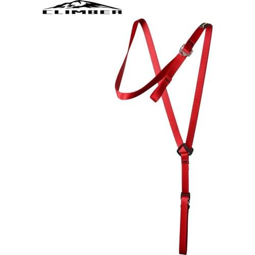 New Store Camping Ascending Decive Shoulder Girdles Adjustable Chest Safety Belt Harnesses Rock Climb Safety ProtectionSurvival