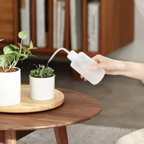 250/500ml Watering Can Plastic Squeeze Bottle for Succulents Potted Plants Flower with Long Nozzle Beak Pouring Kettle