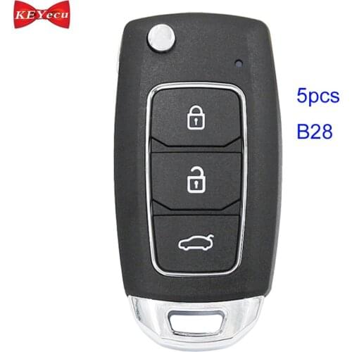 5pcs KEYDIY B28 Remote Control Key B-Series for KD-X2 KD900 KD900+ URG200