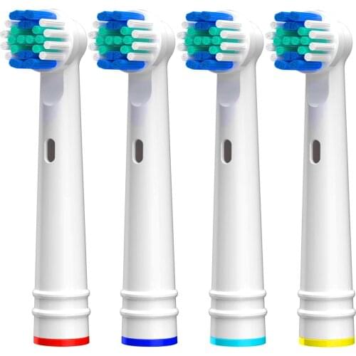 4pcs-Replacement Toothbrush Heads for Braun Replacement Heads Compatible with Oral B Electric Toothbrush