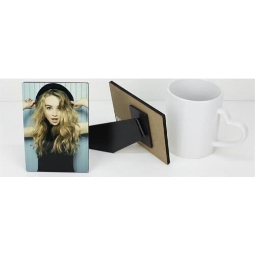 4pcs/lot Free shipping Sublimation Blanks MDF Photo Plate 89*127*5mm Tag DIY Gift Printing Sublimation Ink Transfer Print