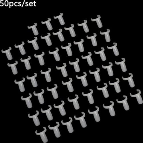 50pcs OutTop ColorWomen Natural Color French False Nail Tips Artificial Fake Nails Art Plastic Manicure Tools