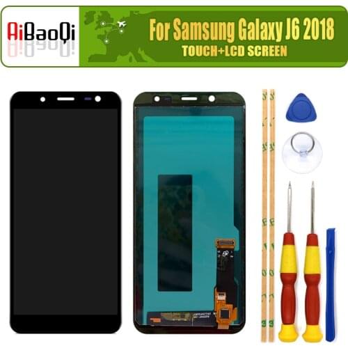 For SAMSUNG Galaxy J6 2018 J600 LCD Display Screen Touch Digitizer Assembly For Samsung J6 J600 J600G J600F J600L Screen