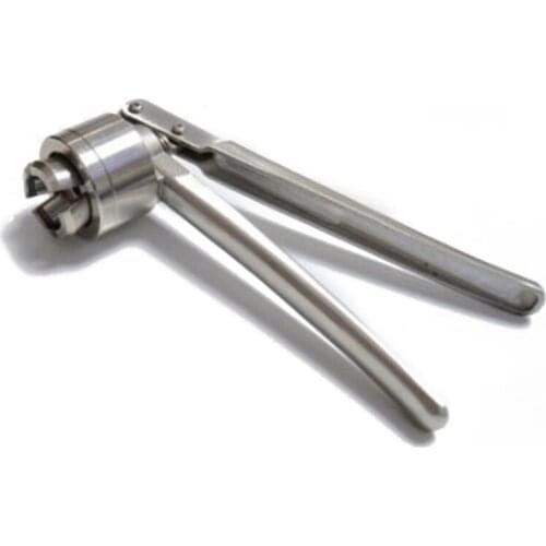 Machine Stainless Steel Flip Off Caps Tool Manual Vial Bottle Sealing Cap Capper Tool Crimping Ergonomic Design Durable