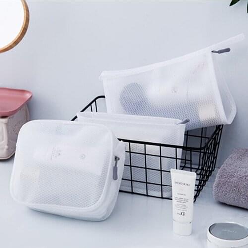 Cosmetic Bag Transparent Waterproof Multi-Function Portable Travel Storage Bag Large-Capacity Simple Cosmetic Bag Wash Bag