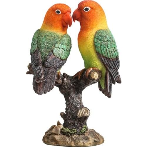 Creative Love Bird Decoration Nordic Ornaments Home Living Room TV Cabinet House Decoration