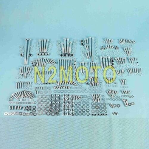 ATV Quadsport Complete Fairing Bolt Kit 632 Pieces Full Bolt Kit for Yamaha Banshee 1987-2006