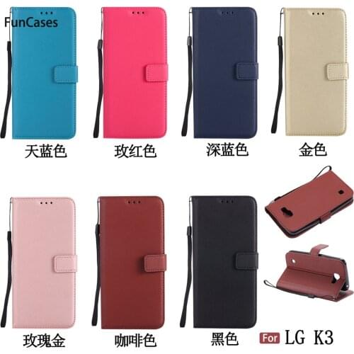 Multicolor Wallet Phone Case sFor Estuche LG K3 Holsters Clips Case Cell Jewelled Fitted Case For LG K3 Handytasche Cellular Bag