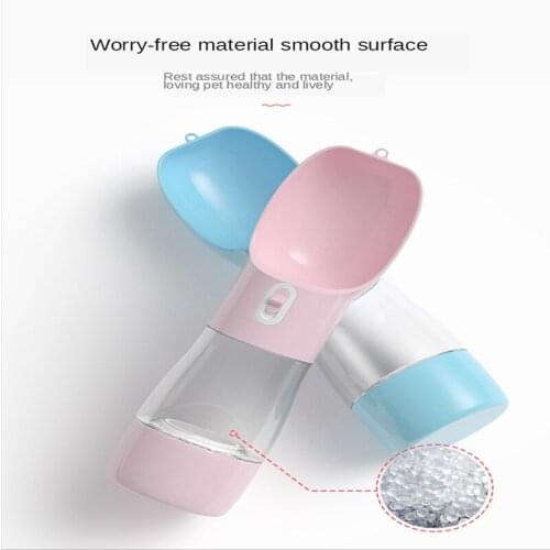 Multifunction Portable Dog Water Bottle For Small Large Dogs Travel Puppy Cat Drinking Bowl Outdoor Pet Water Dispenser Feeder