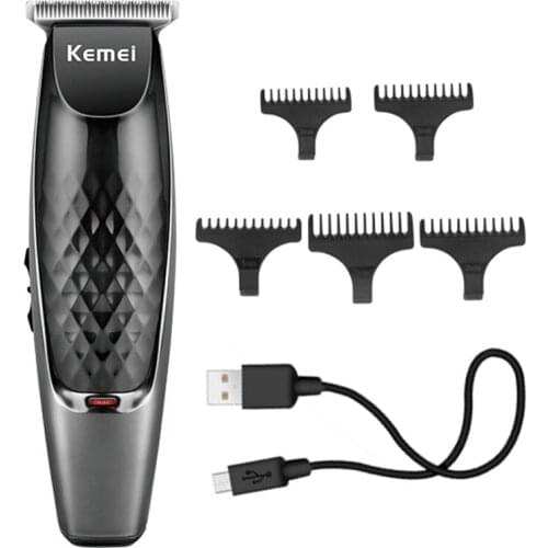 Powerful professional hair clipper hair trimmer for men electric rechargeable edge hair cutting machine for finishing blending