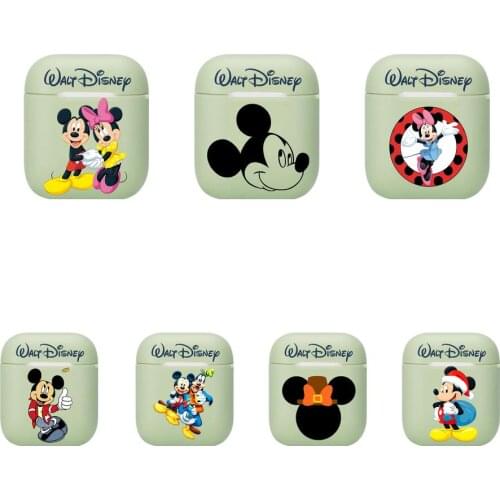 Mickey Soft Silicone Cases For Apple Airpods 1/2 Protective Case Bluetooth Wireless Earphone Cover For Apple Air Pods