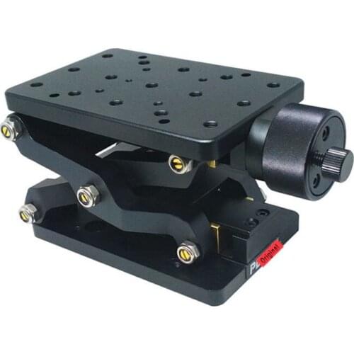 PT-SD408 precision manual lifting platform Z axis elevator lift displacement table plus scale