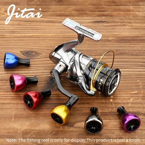 Jitai Fishing Reel Handle Knob For Daiwa/Shimano Spinning Baitcsting Reel Stradic Ci4 Antares Certate Steez Rocker Knob