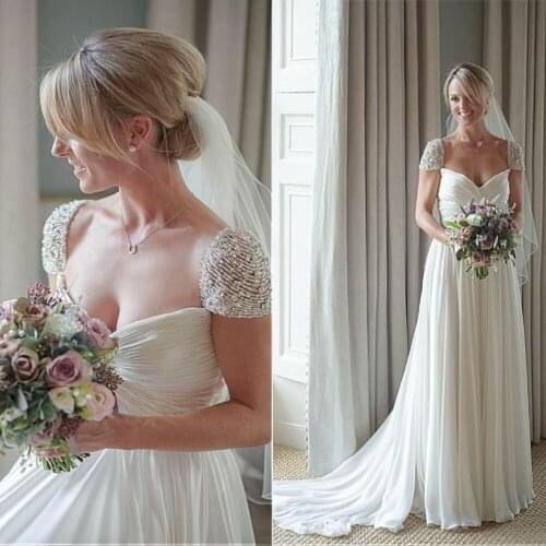 Srui Sker Chiffon Wedding Dresses
