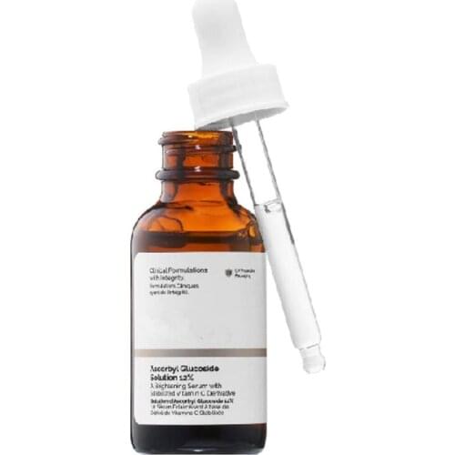 Face Ordinary Serum Ascorbyl Glucoside Solution 12% Vitamin C Brightening Cream by Ascorbic VC Whitening Antioxidant