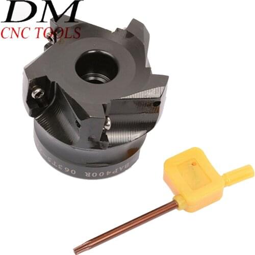 1pcs BAP400R 63-22-4T/BAP400R 63-22-5T CNC lathe 90 degree right-angle milling cutter milling accessories