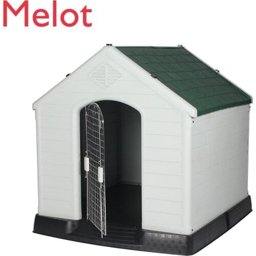 Outdoor Kennel Rain-Proof Dog House Winter Warm Four Seasons Universal Large Dog Outdoor Waterproof Pet Dog Cage Cat House