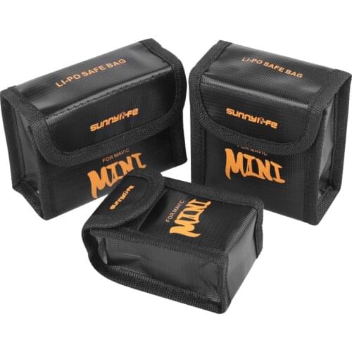 Battery Safe Bag Explosion-proof Battery Protective Storage Bag for Mavic Mini 1/2 drone Accessories