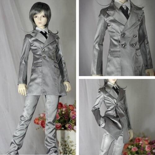1/4 1/3 BJD doll clothes Suit coat + shirt + trousers for BJD/SD accessories ID72 uncle,without doll,shoes,wig and other A0842