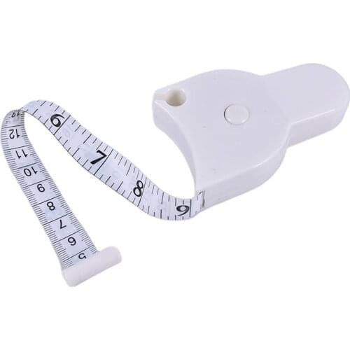 1pcs Fitness Accurate Caliper Measuring Tape Body Fat Weight Loss Measure Retractable Fitness Equipment ruler Accessories
