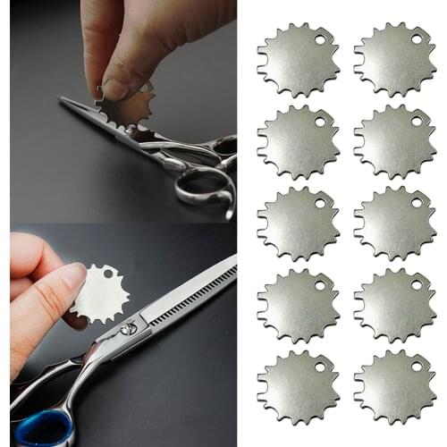 10pcs Hair Cutting Shear & Scissor Adjustment Tool for Hair Scissors Adjust Key Tighten the Screws Tools