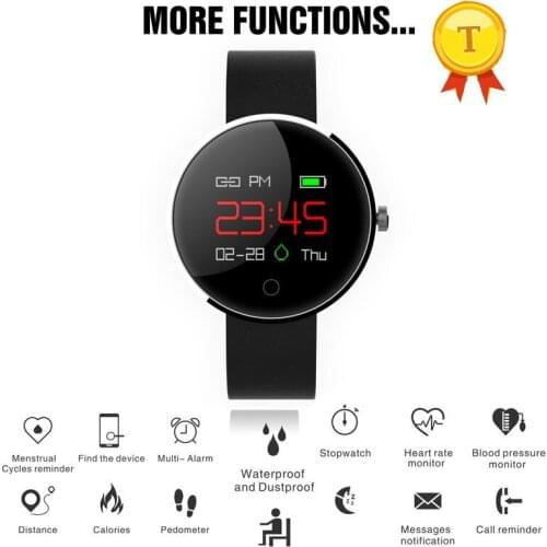 2018 swimming girl woman best gift Heart Rate Fitness tracker Wristband Pedometer Bracelet Blood Pressure Carories smart Band