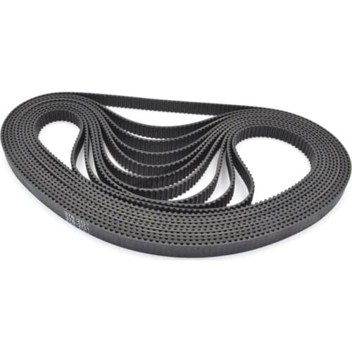 5pcs 2MGT 2M 2GT Synchronous Timing Belt, Pitch Length 350/358/360/370/376, Width 6mm/9mm, Teeth 175/179/180/185/188 Loop Closed