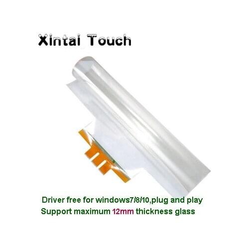 58" Capacitive Touch Foil Film 6 points Touch Through Glass