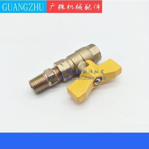 Excavator accessories: fuel tank drain valve, drain valve, high-quality diesel switch. Applies to: Hitachi Carter Kobelco Komats