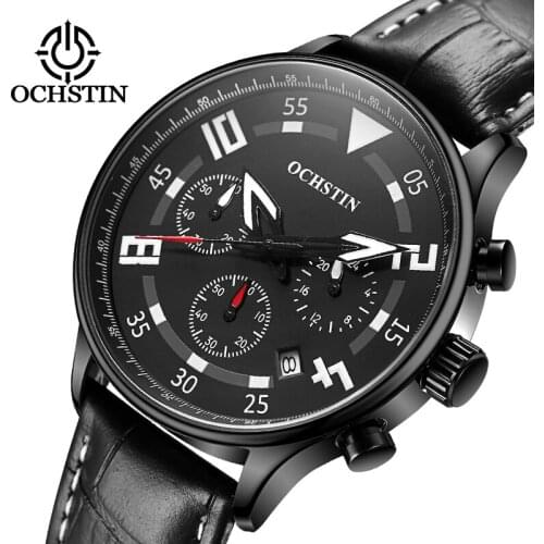 2017 Sale New Ochstin Watch Men Multifunction Fashion Wrist Watches Mens Quartz-watch Relojes Hombre Analog Male Clock Relogio