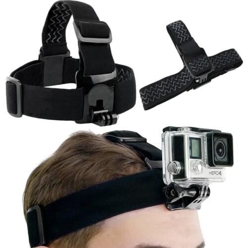 Head Strap Belt For GoPro HD Hero 9 8 7 6 5 4 3+ 3 SJ4000 SJ5000 Action Camera Accessories Camera Mount for Insta360 Accessory