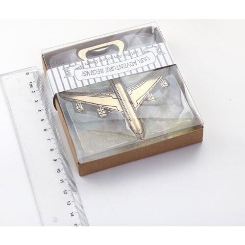 Hot sell 200pcs/lot airplane beer bottle opener