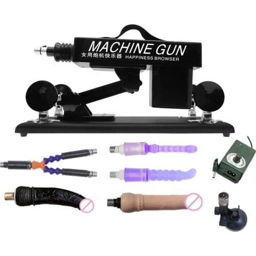 Sex Car Machine With Dildo Attachments Vibrators For Women Male Masturbators Automatic Pumping Gun Sex Toys For Adults