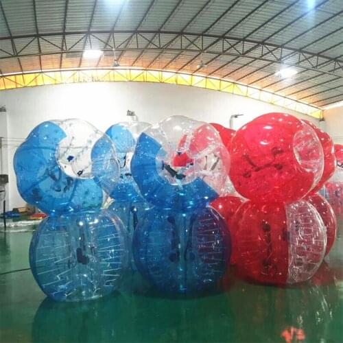 Promotion 0.8MM PVC/TPU Inflatable Bumper Bubble Soccer Ball For Football Sport Games