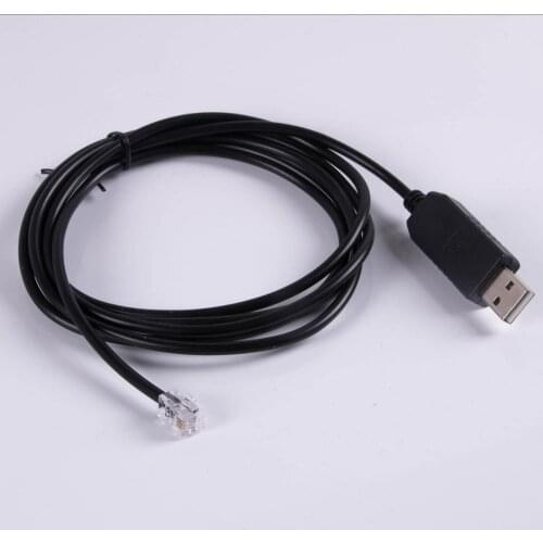 Silabs CP2102 USB RS232 to RJ10 4P4C Naar for Remeha CV kete oa type Calenta Tzerra Avanta en Quinta pro